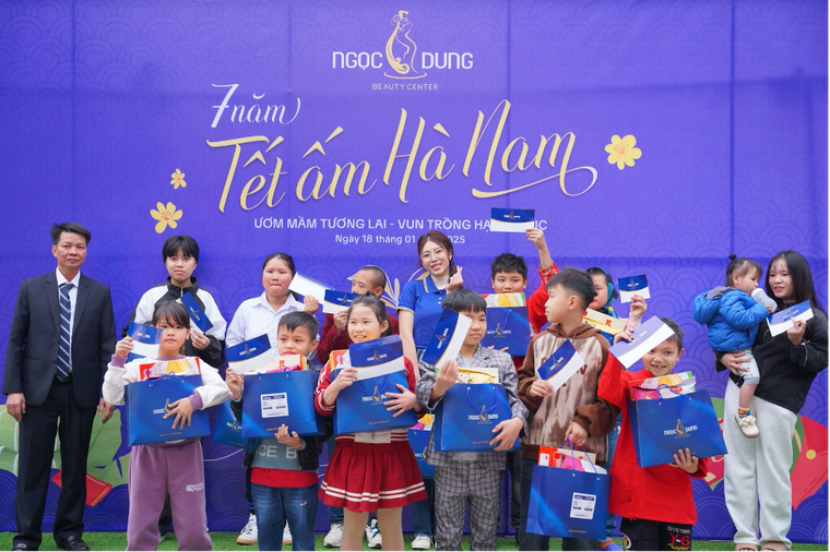 Hoa hậu Lan Anh cùng Thẩm mỹ viện Ngọc Dung “mang xuân về” đến những mảnh đời kém may mắn ảnh 2