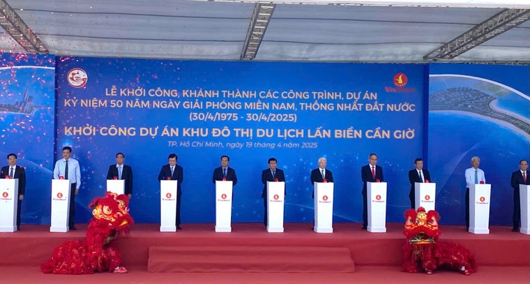 Vingroup khởi công siêu đô thị lấn biển lớn nhất TPHCM ảnh 1