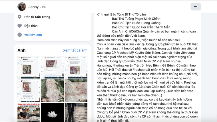 Công ty CP Việt Nam bị tố bán heo bệnh, gà bệnh ảnh 2