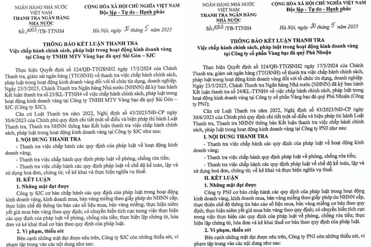 Thanh tra thị trường vàng: Eximbank “dính” phòng chống rửa tiền, chuyển vi phạm của TPBank sang Bộ Công an ảnh 1