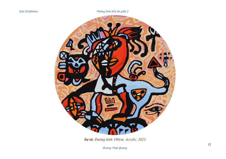 Thần đồng hội họa Hoàng Nhật Quang và “Những linh hồn ẩn giấu 2” ảnh 4