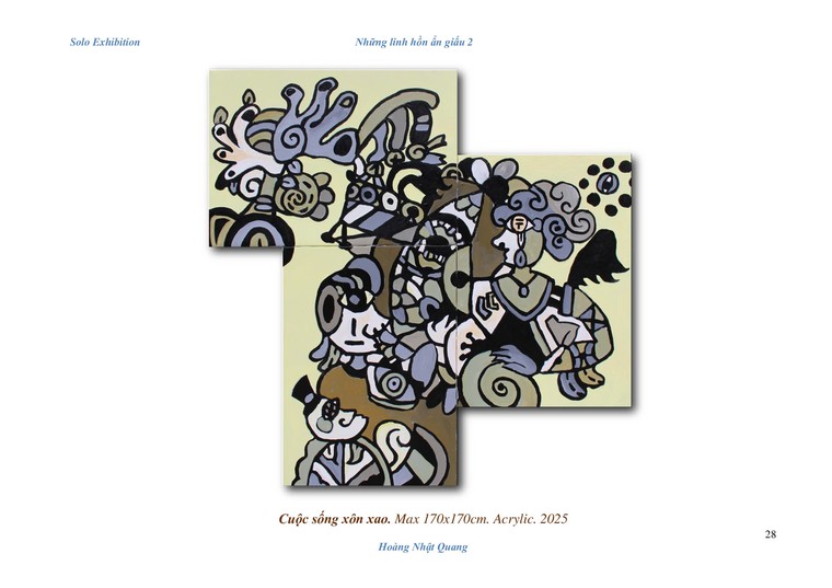 Thần đồng hội họa Hoàng Nhật Quang và “Những linh hồn ẩn giấu 2” ảnh 6