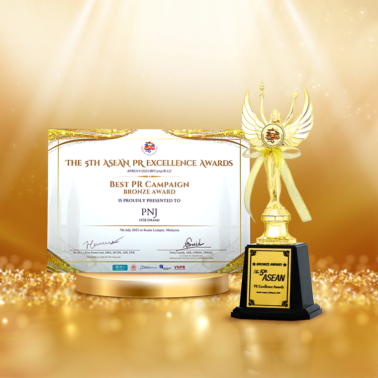 PNJ thắng lớn tại Giải Quan hệ Công chúng Xuất sắc Đông Nam Á 2025 ảnh 2
