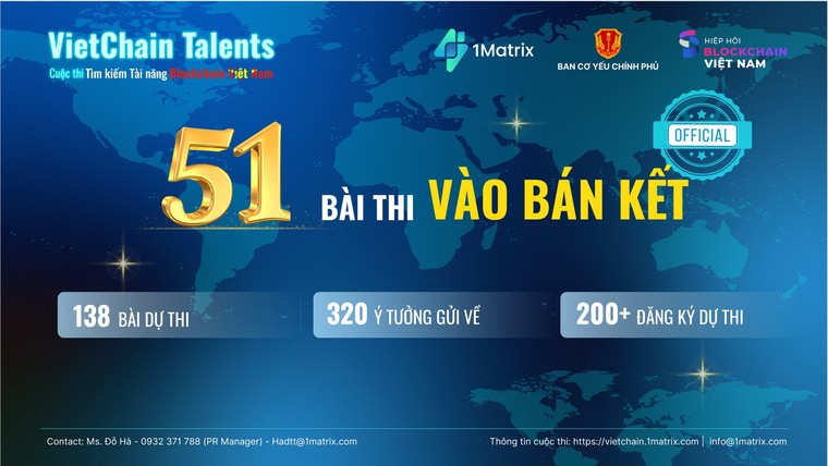 51 bài thi vào Bán kết cuộc thi Tìm kiếm Tài năng Blockchain Việt Nam: VietChain Talent 2025 ảnh 2