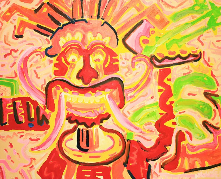 Lấy cảm hứng từ Picasso,“Dế Mèn” Phạm Hải Nguyên vẽ “Giấc mơ mang tên mình” ảnh 5