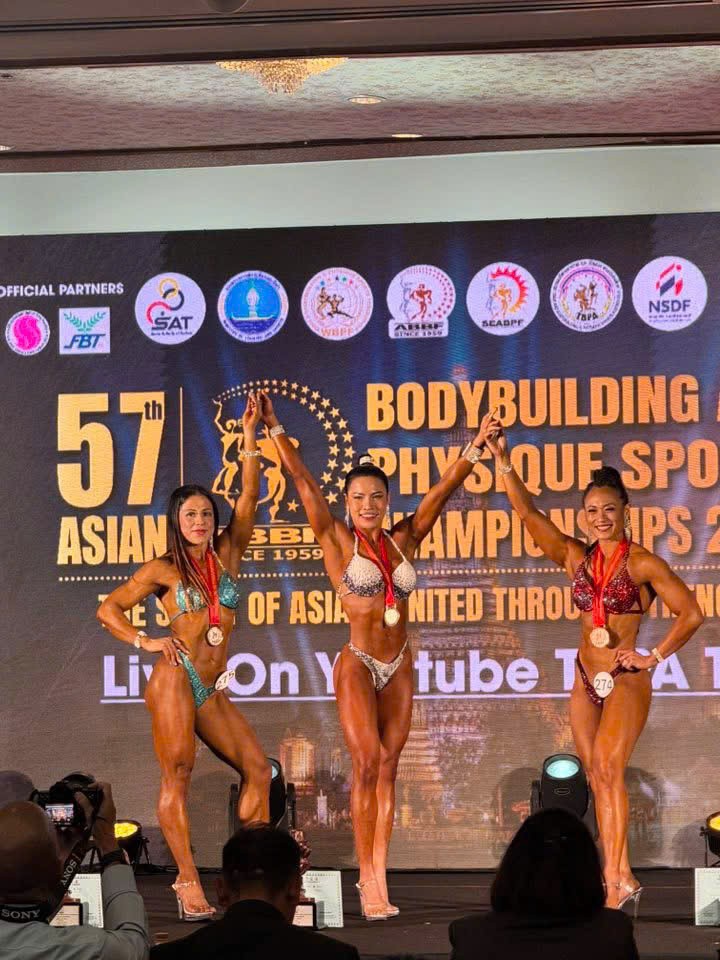 Gặp nhà vô địch Trần Thị Ngân Hà - ngôi sao mới của Giải Vô địch Thể hình & Fitness châu Á ảnh 2