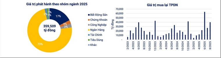Hơn 17.600 tỷ đồng trái phiếu bất động sản được phát hành trong tháng 8 ảnh 1
