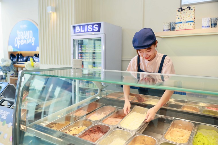 Bliss mang Gelato chuẩn Ý đến thủ đô ảnh 3