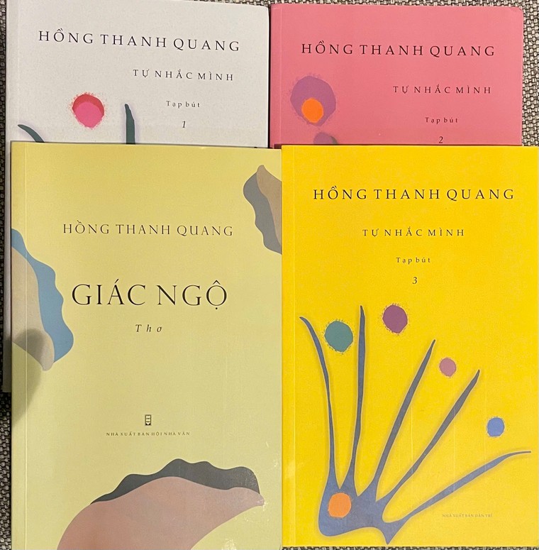 Thi sĩ Hồng Thanh Quang “tự nhắc mình” để “tự giác ngộ” ảnh 3