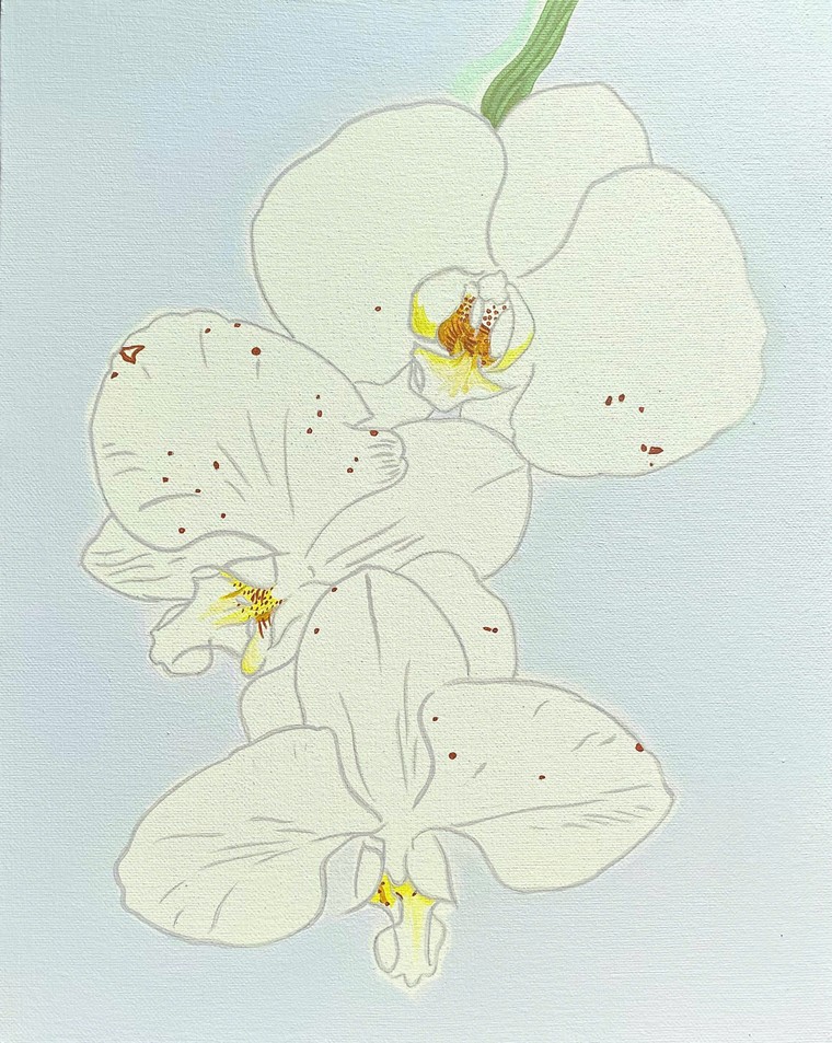 Ngắm mùa Thu trong tranh Nguyễn Ngọc Liêm ảnh 2