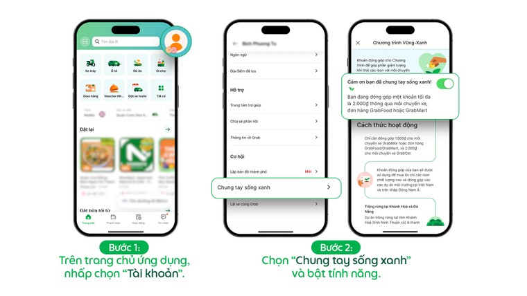 Grab Việt Nam khởi động Chương trình Vững-Xanh nhằm thúc đẩy chuyển đổi xanh và bảo vệ môi trường ảnh 2