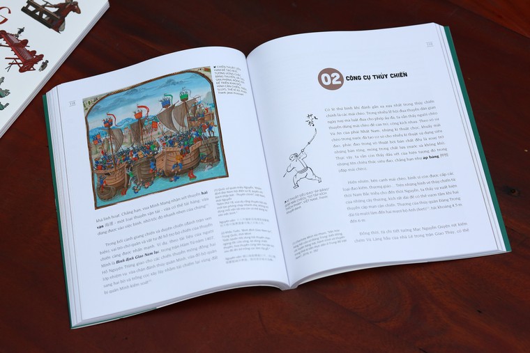 Thần long kích thủy: tái hiện chiến thuyền Việt Nam trên trang sách ảnh 3