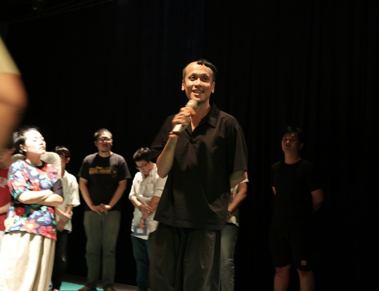 Khán giả tập kịch cùng nghệ sĩ trong vở “Ảo Quan” ảnh 2