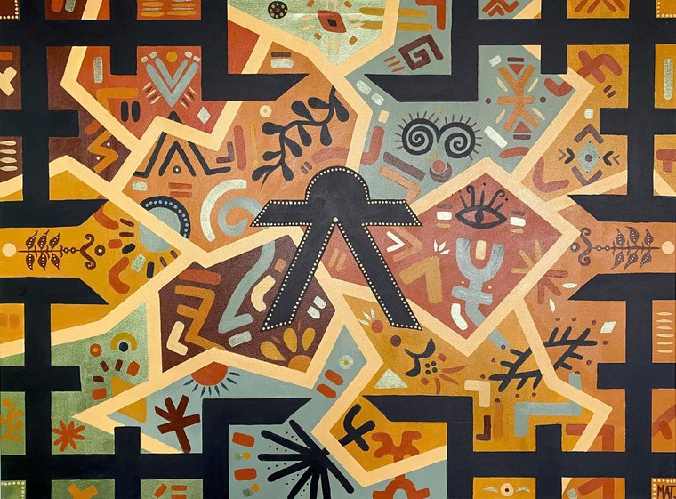 “Dấu vết khởi nguyên” của nữ họa sĩ người Pháp ảnh 3