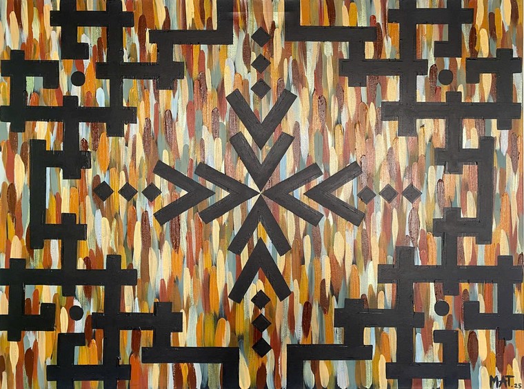 “Dấu vết khởi nguyên” của nữ họa sĩ người Pháp ảnh 1