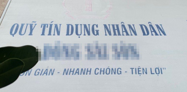 Góc khuất ở Quỹ tín dụng nhân dân ảnh 1
