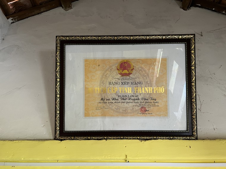 Về Quảng Ngãi thăm di tích lịch sử nhà thờ và mộ Phó Quản Cơ Huỳnh Văn Túy ảnh 2