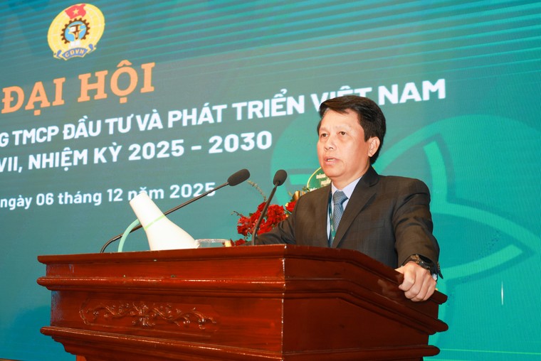 Công đoàn BIDV tổ chức thành công Đại hội đại biểu lần thứ VII, nhiệm kỳ 2025-2030 ảnh 1