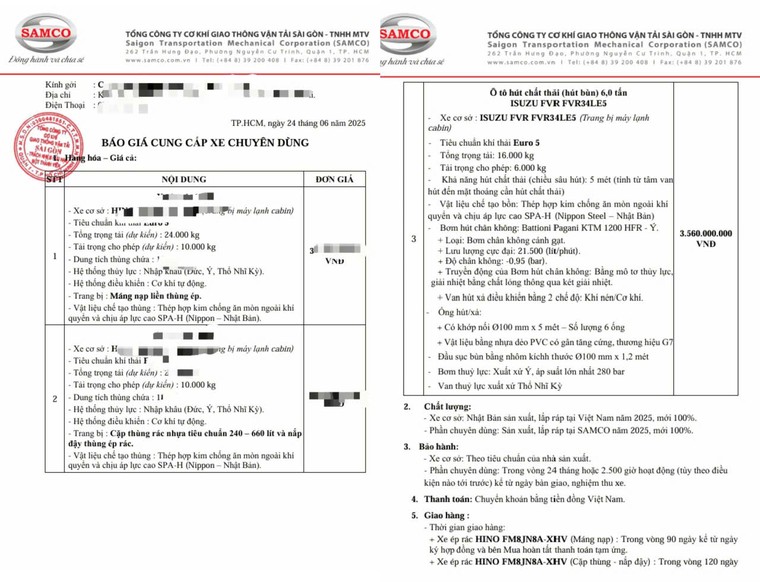 Chênh lệch hàng tỷ đồng trong các gói thầu của Công ty Thoát nước Đô thị TP.HCM ảnh 2