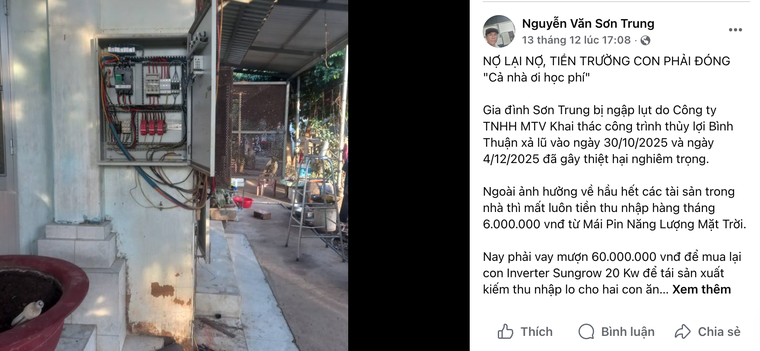 Lâm Đồng: Dân yêu cầu bồi thường vì xả lũ, Thuỷ lợi Bình Thuận nói bởi... thiên tai ảnh 2