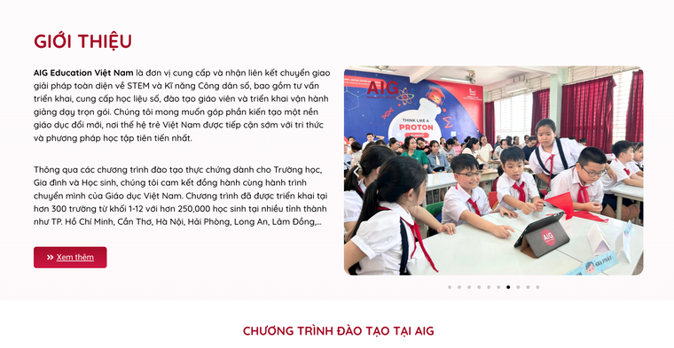 Liên kết giáo dục tại TP.HCM - Bài 4: Công ty AIG tự cấp chứng nhận cho nhân viên đi dạy trường công ảnh 1