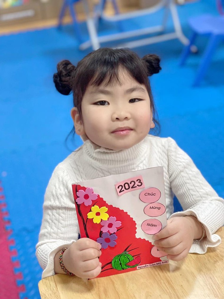 Sôi nổi chuỗi hoạt động chào Xuân của cô trò trường Mầm non Sao Mai ảnh 4