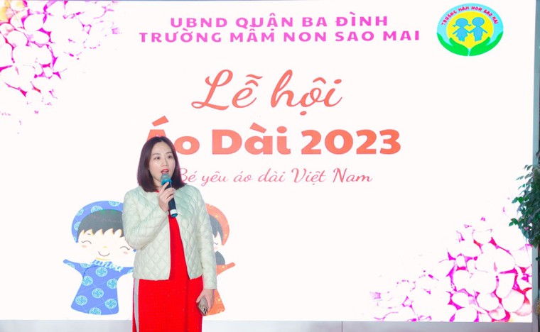 Sự kiện chào 2023 tưng bừng sắc xuân của trường Mầm non Sao Mai ảnh 1