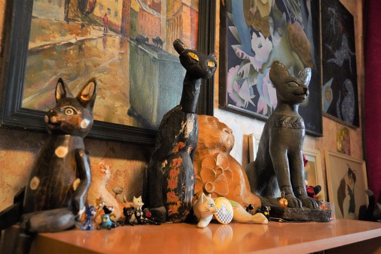 Độc đáo bảo tàng mèo ở Moskva ảnh 1