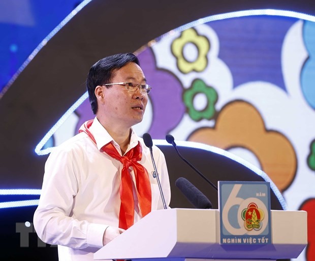 Chủ tịch nước dự Lễ kỷ niệm 60 năm phong trào “Nghìn việc tốt” ảnh 1