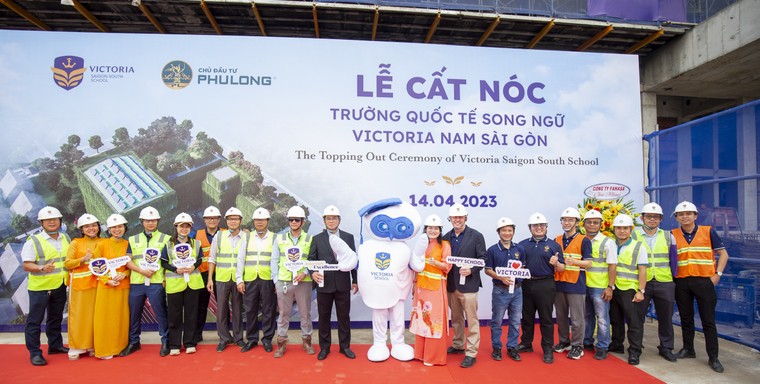 Lễ cất nóc “Trường học hạnh phúc” - Victoria Nam Sài Gòn ảnh 5