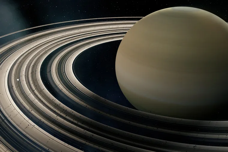 Hành tinh này có vành đai hẹp nhất trong Hệ mặt trời đúng không?