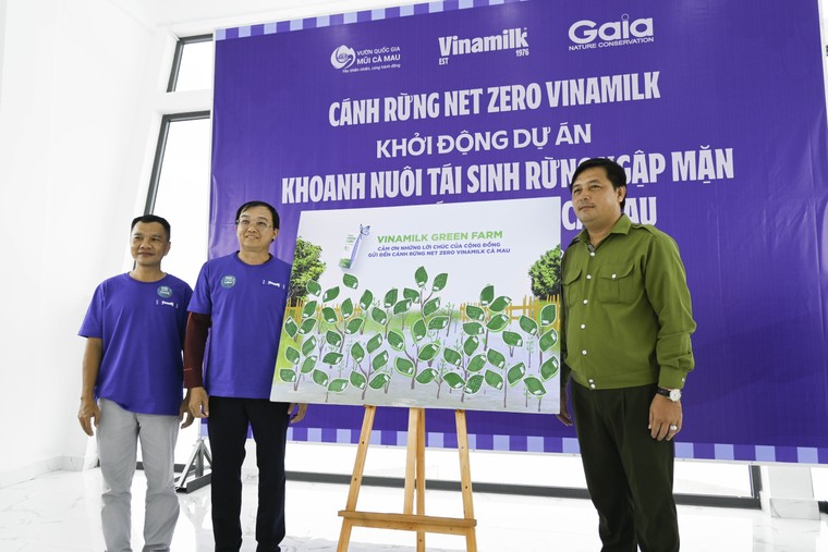 Đẩy mạnh dự án “Cánh rừng net zero”, Vinamilk khoanh nuôi tái sinh 25ha rừng ngập mặn cà mau ảnh 8