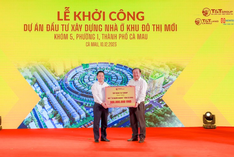 T&T Group khởi công dự án đô thị hơn 1.000 tỷ đồng tại Cà Mau ảnh 4