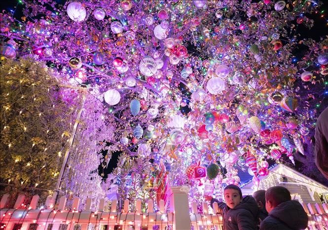 Không khí chờ đón Giáng sinh rộn ràng khắp nơi trên thế giới ảnh 2