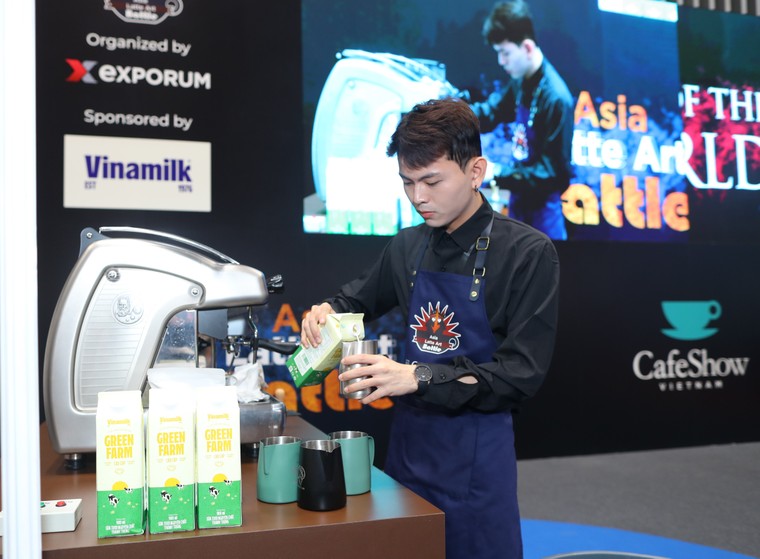 Vinamilk đồng hành cùng các barista tại cuộc thi quốc tế Asia Latte Art Battle ảnh 3