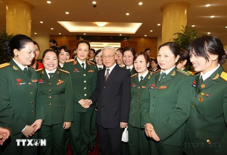 Tổng Bí thư Nguyễn Phú Trọng: Công an và Quân đội là “lá chắn” bảo vệ đất nước ảnh 2