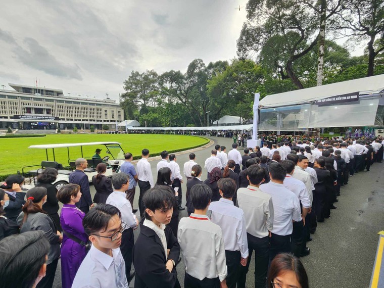 TRỰC TIẾP: Lễ truy điệu và an táng Tổng Bí thư Nguyễn Phú Trọng ảnh 95