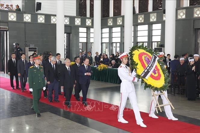 TRỰC TIẾP: Lễ truy điệu và an táng Tổng Bí thư Nguyễn Phú Trọng ảnh 82