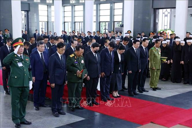 TRỰC TIẾP: Lễ truy điệu và an táng Tổng Bí thư Nguyễn Phú Trọng ảnh 98