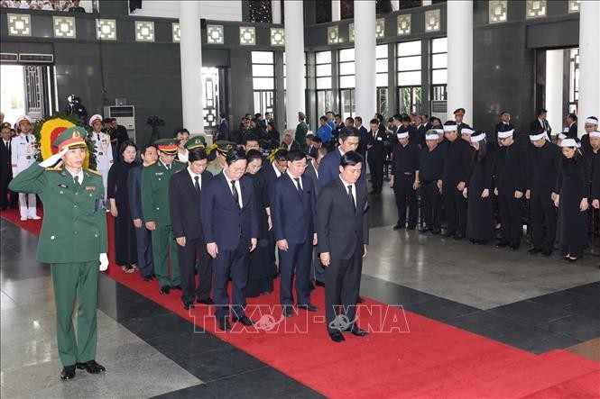 TRỰC TIẾP: Lễ truy điệu và an táng Tổng Bí thư Nguyễn Phú Trọng ảnh 89