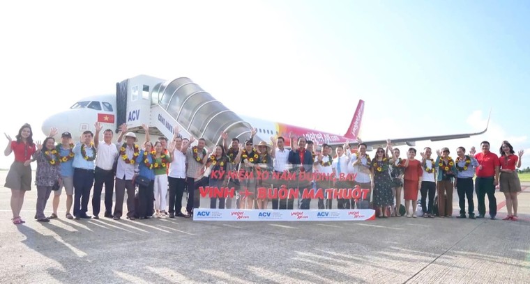 Vietjet và hành trình 10 năm kết nối Buôn Ma Thuột - Vinh với hơn 5.000 chuyến bay ảnh 1