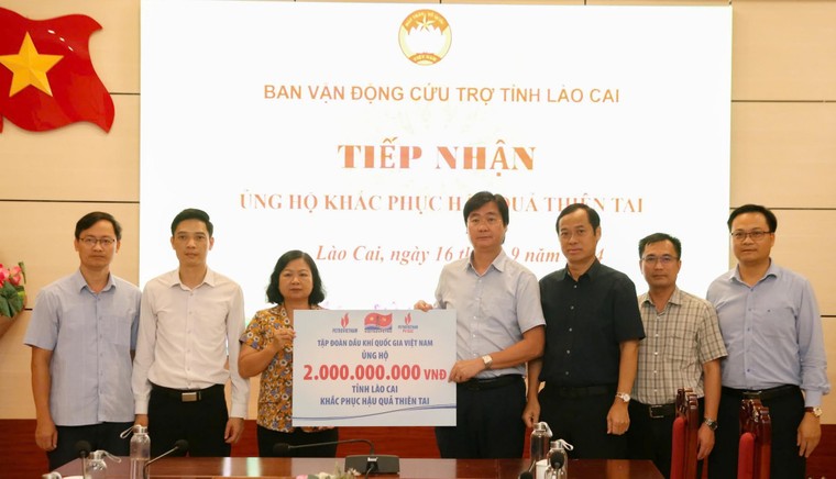 PV GAS kịp thời hỗ trợ đồng bào miền Bắc bị ảnh hưởng bởi siêu bão Yagi ảnh 1