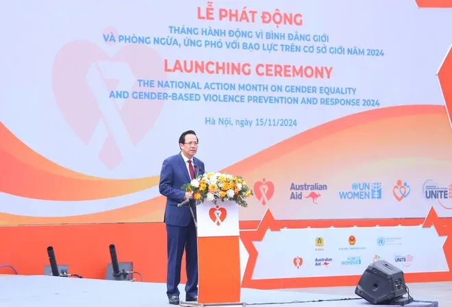 Phát động Tháng hành động vì bình đẳng giới và phòng ngừa, ứng phó bạo lực giới ảnh 1