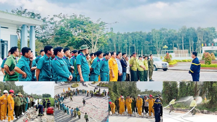 PV GAS CA MAU đạt giải Nhất cuộc thi phòng cháy chữa cháy rừng năm 2025 ảnh 1