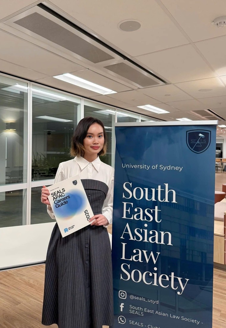 Nữ sinh Việt khởi xướng ấn phẩm luật đầu tiên của Hội SEALS tại Đại học Sydney ảnh 1