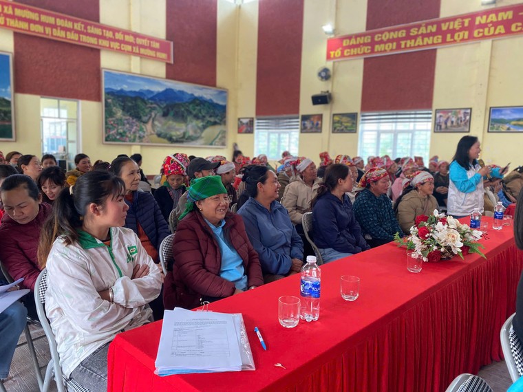 Lào Cai: Tạo sinh kế hỗ trợ phụ nữ nghèo bị ảnh hưởng bởi bão Yagi ảnh 2