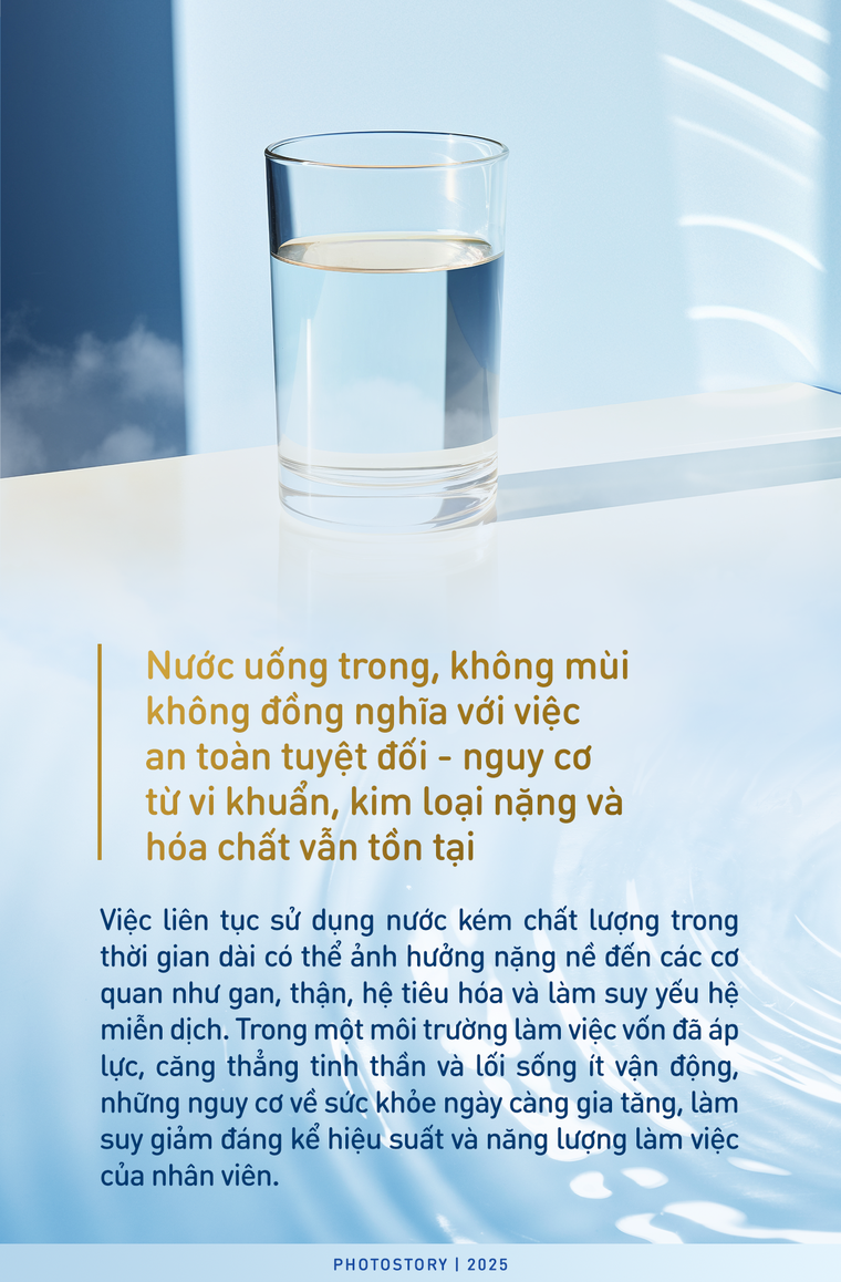 Đầu tư cho sức khỏe bền vững của doanh nghiệp: Từ những ly nước tinh khiết mỗi ngày ảnh 2
