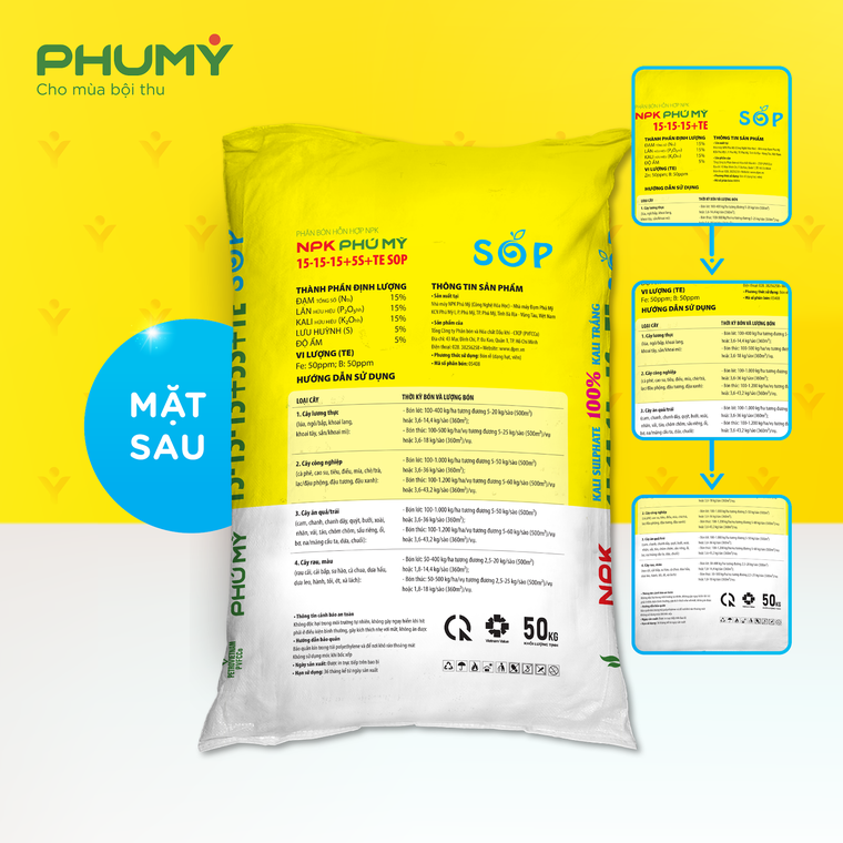 Phú Mỹ ra mắt sản phẩm phân bón mới sử dụng 100% kali sulphate ảnh 2