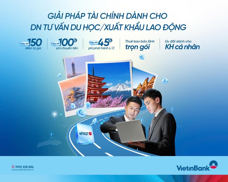 VietinBank triển khai Gói giải pháp tài chính toàn diện cho doanh nghiệp tư vấn du học, doanh nghiệp xuất khẩu lao động và hệ sinh thái ảnh 1