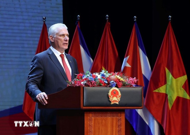 "Đoàn kết với Cuba xuất phát từ trái tim và trong suy nghĩ của mỗi người Việt Nam" ảnh 1